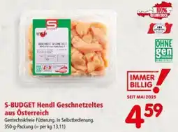Interspar S-BUDGET Hendl Geschnetzeltes aus Österreich Angebot