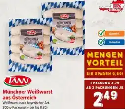 Interspar Münchner Weißwurst aus Österreich Angebot