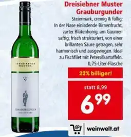 Interspar Dreisiebner Muster Grauburgunder Angebot