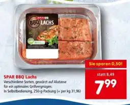 Interspar SPAR BBQ Lachs Angebot