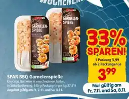 Interspar SPAR BBQ Garnelenspieße Angebot