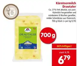 Interspar Kärntnermilch Drautaler Angebot