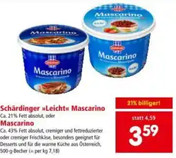 Interspar Schärdinger Leicht Mascarino Angebot