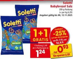 Interspar Soletti Babybrezel Salz Angebot