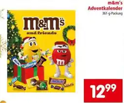 Interspar m&m's Adventkalender Angebot