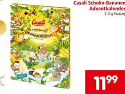 Interspar Casali Schoko-Bananen Adventkalender Angebot