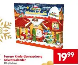 Interspar Ferrero Kinderüberraschung Adventkalender Angebot