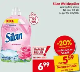 Interspar Silan Weichspüler Angebot