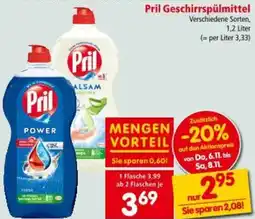 Interspar Pril Geschirrspülmittel Angebot
