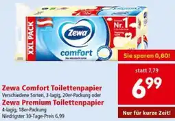 Interspar Zewa Comfort Toilettenpapier Angebot