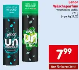 Interspar Lenor Wäscheparfum Angebot