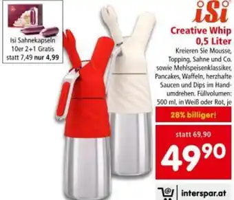 Interspar Creative Whip Angebot