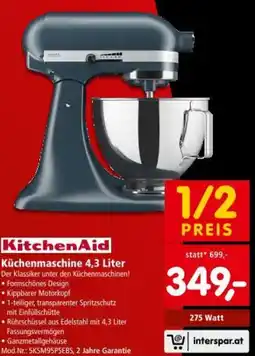 Interspar KitchenAid Küchenmaschine Angebot