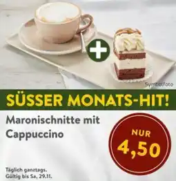 Interspar Maronischnitte mit Cappuccino Angebot