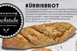Interspar Kürbisbrot Angebot