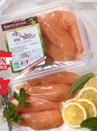 Spar Feinstes Geflügel Hendlfilet Angebot