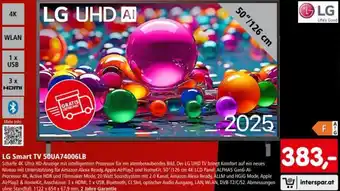 LG Smart TV 50UA74006LB