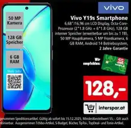 Interspar Vivo Y19s Smartphone Angebot
