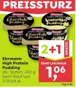ADEG Ehrmann High Protein Pudding Angebot