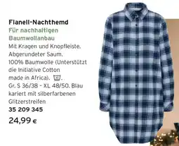 Tchibo Eduscho Flanell-Nachthemd Angebot
