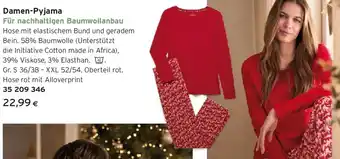 Tchibo Eduscho Damen-Pyjama Angebot