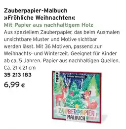 Tchibo Eduscho Zauberpapier-Malbuch Angebot