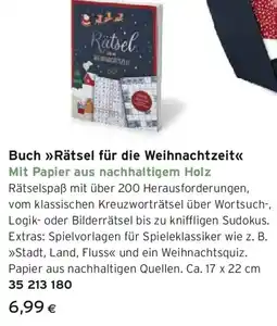 Tchibo Eduscho Buch Rätsel für die Weihnachtzeit Angebot