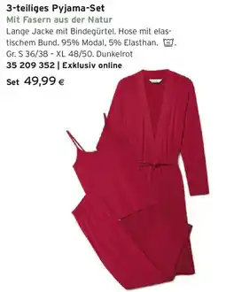 Tchibo Eduscho 3-teiliges Pyjama-Set Angebot