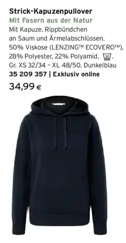 Tchibo Eduscho Strick-Kapuzenpullover Angebot