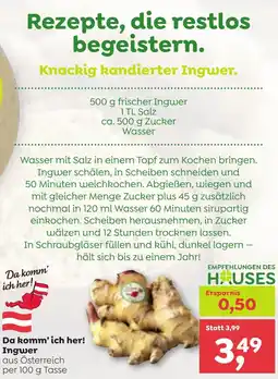 ADEG Knackig kandierter Ingwer Angebot