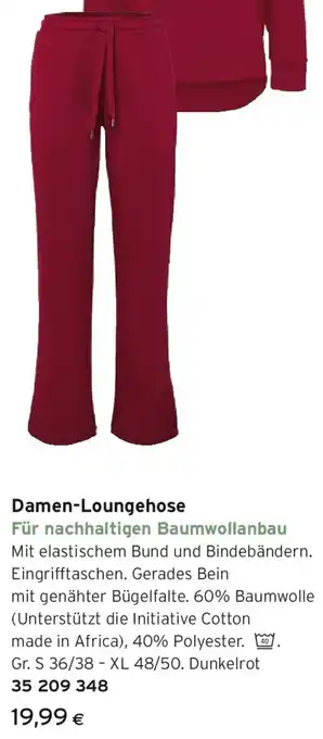 Tchibo Eduscho Damen-Loungehose Angebot