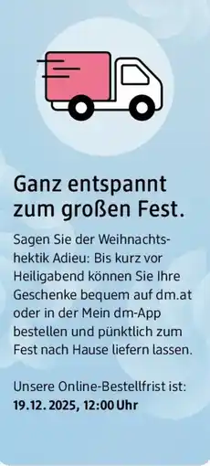 dm Zauberhafte Services rund um Weihnachten Angebot