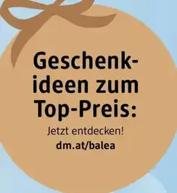 dm dm.at/balea Angebot