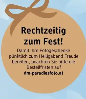 dm dm-paradiesfoto.at Angebot