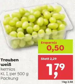 ADEG Trauben weiß Angebot