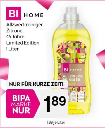 Bipa Allzweckreiniger Zitrone Angebot