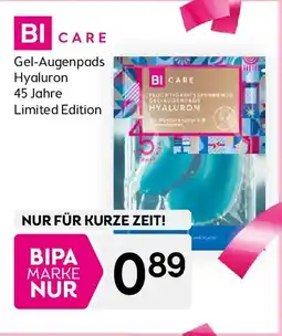 Bipa Gel Augenpads Hyaluron Angebot