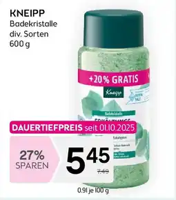 Bipa Kneipp badekristalle Angebot