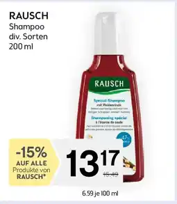 Bipa Rausch shampoo Angebot