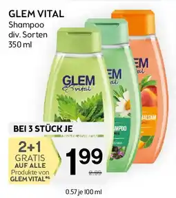 Bipa Glem vital shampoo Angebot