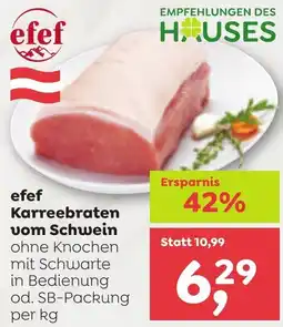 ADEG efef Karreebraten vom Schwein Angebot