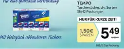 Bipa Tempo Taschentücher Design Vorratspack Angebot