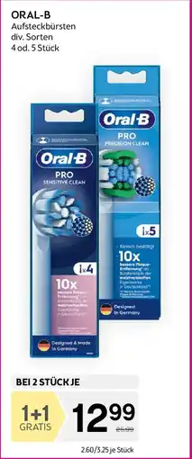 Bipa Oral b Aufsteckbürsten Angebot