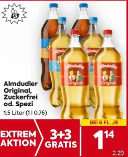 Billa Almdudler original zuckerfrei od. spezi Angebot