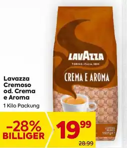 Billa Lavazza cremoso od. crema e aroma Angebot
