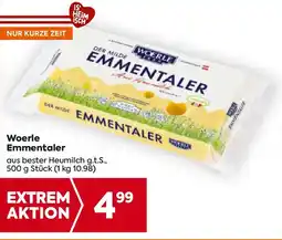 Billa Woerle emmentaler Angebot