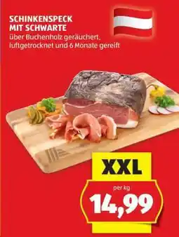 Hofer SCHINKENSPECK MIT SCHWARTE Angebot
