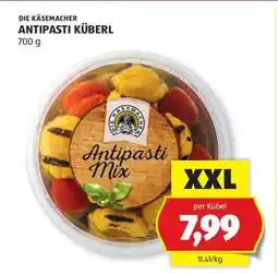 Hofer DIE KÄSEMACHER ANTIPASTI KÜBERL Angebot