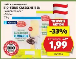 Hofer BIO-FEINE KÄSESCHEIBEN Angebot