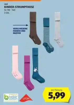 Hofer KINDER-STRUMPFHOSE Angebot